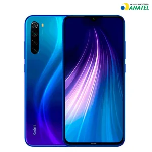 Smartphone Xiaomi Redmi Note 8 Tela 6.3'' 4GB RAM 64GB Câmera Quádrupla Neptune Blue
